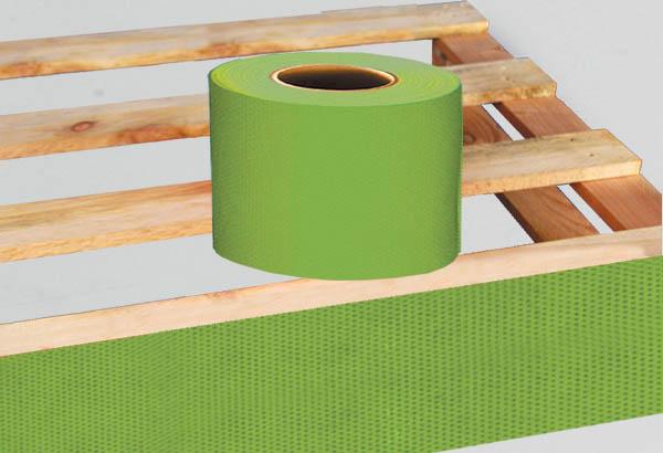 Rouleau cache - jupe palette Calcolor® uni de 15 cm x 100 m - Vert anis