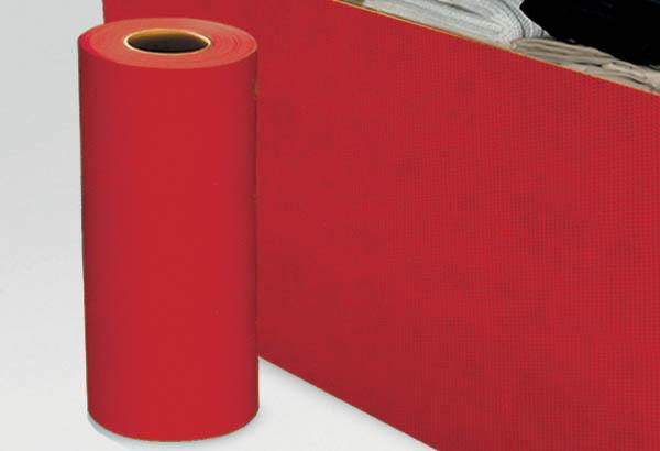Rouleau cache - jupe palette Calcolor® uni de 130 cm x 100 m - Rouge