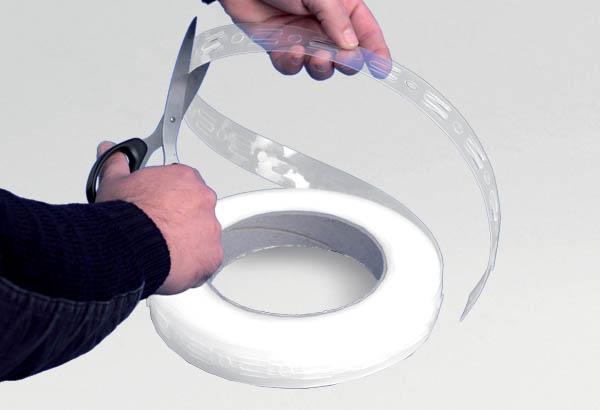 Rouleau cross merch à personnaliser-Rouleau de 1500 attaches