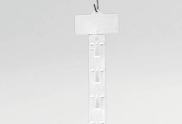 Bande crochet sécable en 3 parties avec PE - Longueur 625 mm - 12 attaches