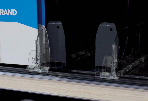 Easypush médium double sécable de 280 à 480 mm - Central