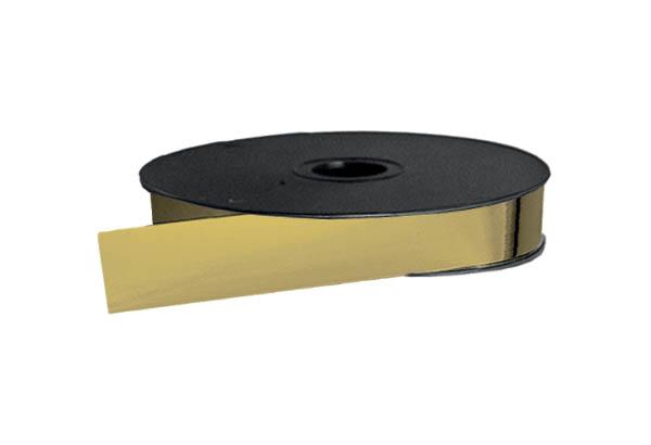 Rouleau de ruban Bolduc - 2,5 cm x 100 m - Or