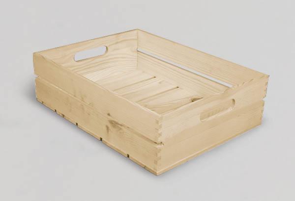 Cagette de présentation en bois
