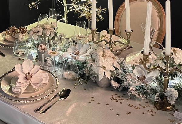 GUIRLANDE BLC FLOQUEE Ø 25 X 2M