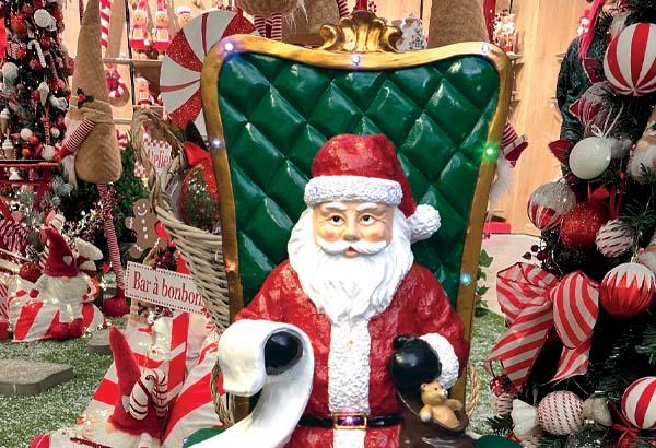 PERENOEL SIEGE LUMI 20LEDS HTR106CM