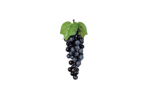 GRAPPES DE RAISINS NOIR 22 CM 60 FR