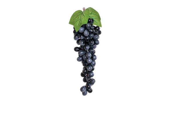 GRAPPE DE RAISINS NOIR 30 CM 85 PIE