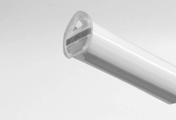 Bouchon transparent pour profil Décobarre® XS