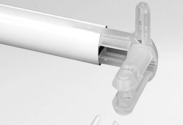 Jonction d’angle pour profil Décobarre® XS - Angle à 90°