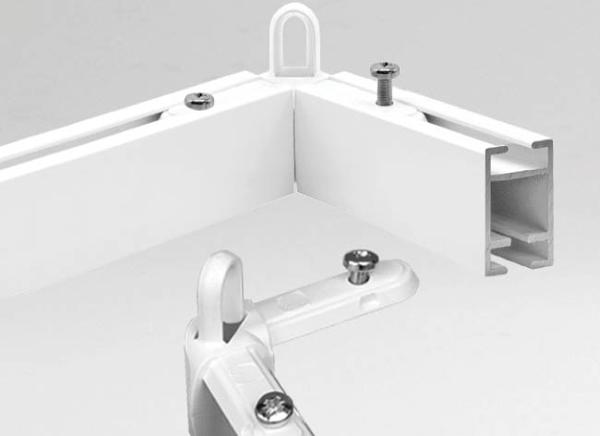 Jonction d’angle pour profil Décobarre® XL - Angle à 90°