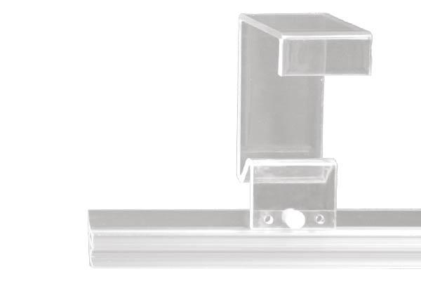 Profil'Up® transparent en kit - Longueur 600 mm