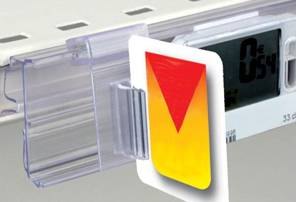 Accroche grip drapeau articulée - Rails électroniques