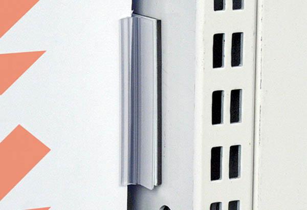 Grip en T bloc plaque métallique magnétique en 75 mm - Base de 25 mm