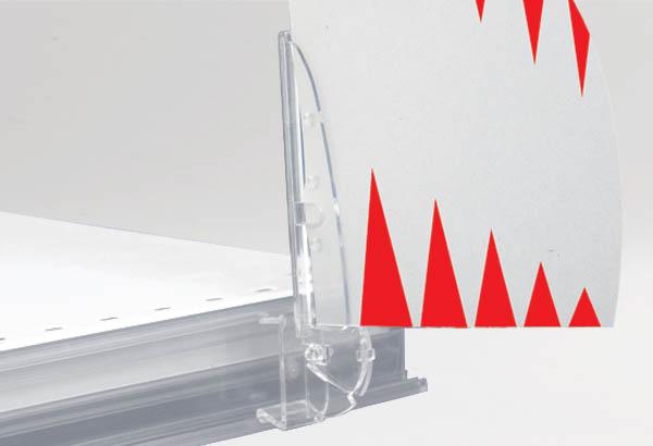 Pied Shark® polyvalent et réglable à 0° et 45° pour rail électronique