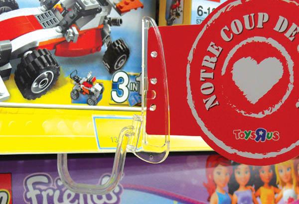 Pied shark® avec bloc magnétique 2 positions et potence - Tablette en métal