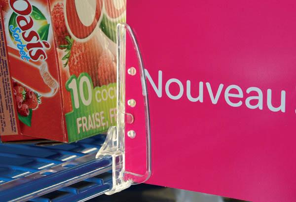 Pied Shark® pour double fil de Ø 8 mm - Mobilier