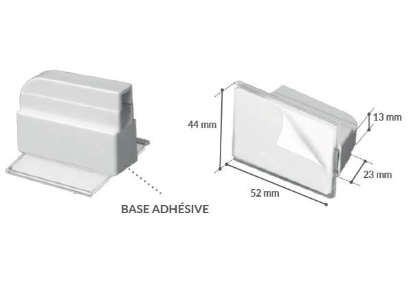 Base à poser adhédive pour profil pinçant/ grippant Base à poser adhédive pour profil pinçant/ grippant
