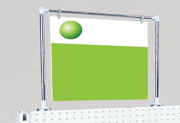 Potence magnétique porte-fronton 480 x 450 mm