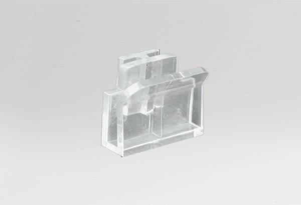 Clip droit pour porte fronton serre-joint - Pour panneau de 3 mm