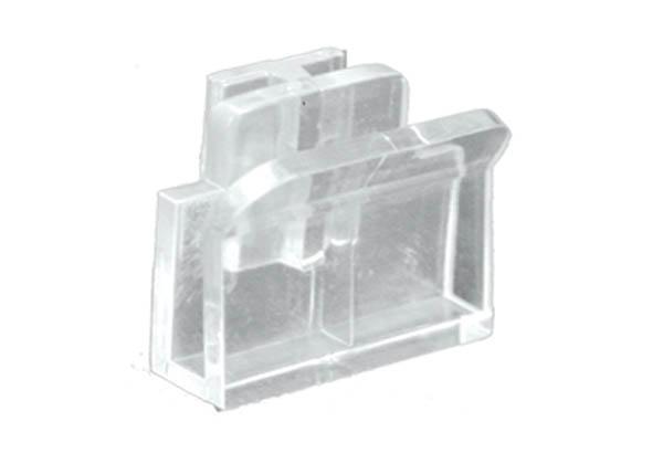 Clip droit pour porte fronton serre-joint - Pour panneau de 3 mm