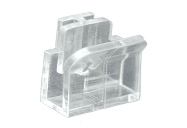 Clip droit pour porte fronton serre-joint - Pour panneau de 5 mm