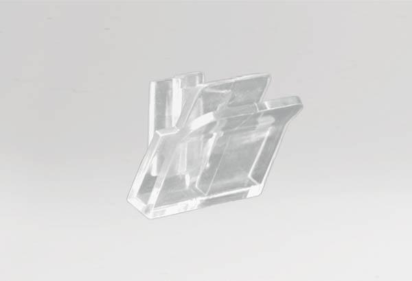 Clip incliné pour porte fronton serre-joint - Pour panneau de 3 mm