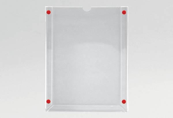 Pochette adhésif permanent PET transparent avec onglet - Format A4 - Vertical