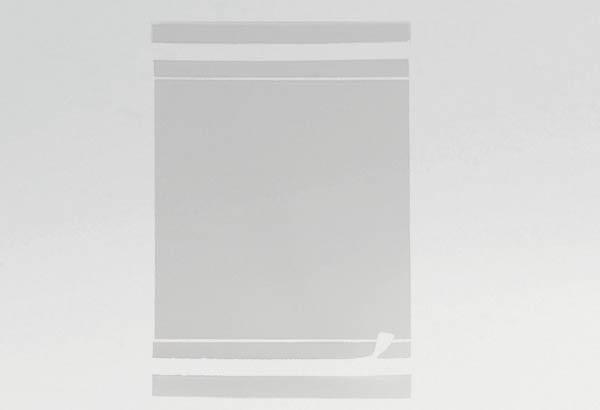 Pochette avec adhésif permanent PET transparent - Format A3 - Vertical