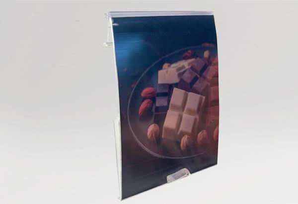 Pochette à charnière de 130 x 130 mm - Tablettes