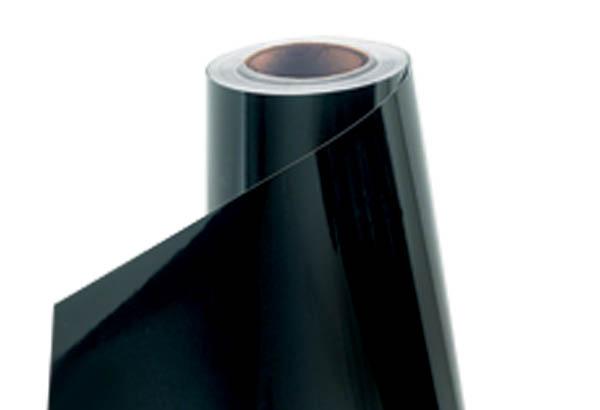 Bobinde de vinyle adhésif Lettertac® de 615 mm x 30 m - Noir mat