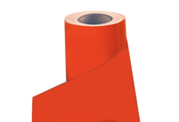 Bobine de vinyle adhésif Lettertac® de 615 mm x 30 m - Rouge feu brillant