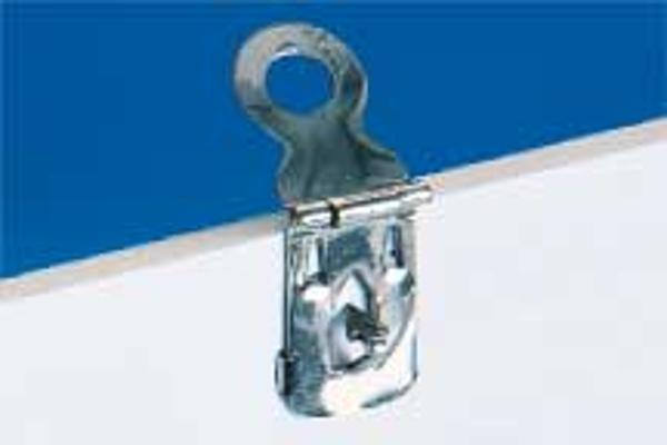 Pince clip m"tal spécial plaque mousse 15 mm maxi.