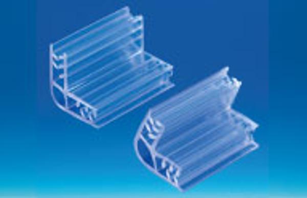 Grip de jonction 60° transparent 25 mm