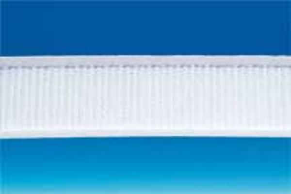 Ruban Auto-grippant CARAFIX® blanc adhésivé "Crochet" 20 mm x 25 m