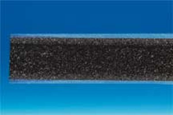 Ruban Auto-grippant CARAFIX® noir adhésivé "Boucle" 20 mm x 25 m