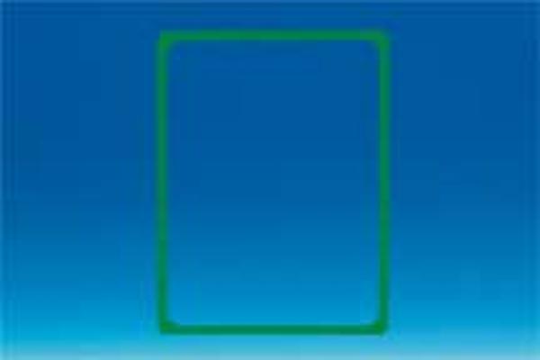 Cadre en PVC vert A3
