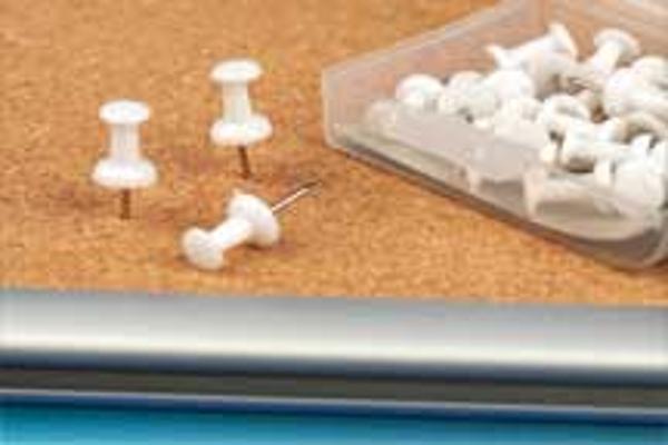 Punaises pour tableau liège Ø 7 mm