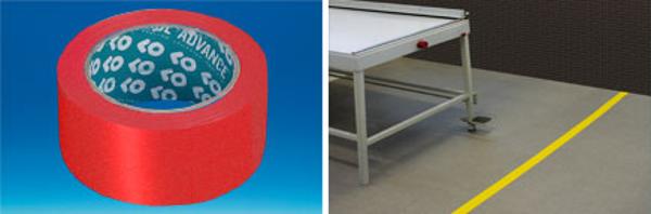 Marquage Ultramarque® adhésivé 1 face de 50 mm x 33 m - Rouge
