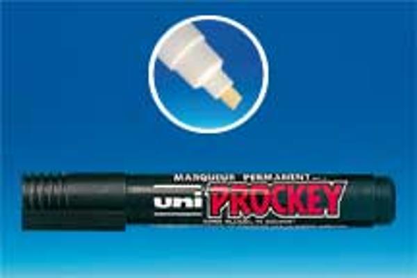 Feutre Prockey®pointe biseautée 6 mm - Noir