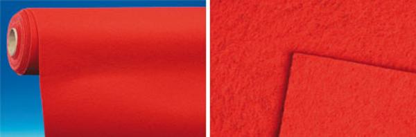 Moquettes Carfloor® 300 "Rouge" 100 cm x 10 m