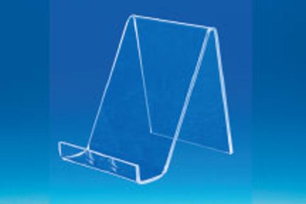 Chevalet porte-brochures en plexi 110 x 149 mm