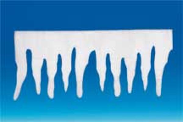 BORDURES GLACONS 33 X 140 CM