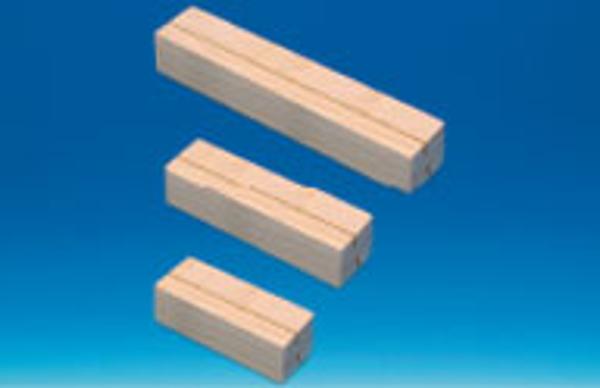 SOCLE BOIS DOUBLE RAINURE 210X60MM