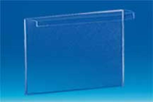 Pochette PET pour barres carrées 25 mm max. A5 horizontal