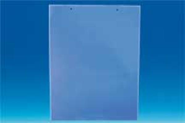 Pochette PET antireflet 2 perforations à suspendre - 60 x 80 mm