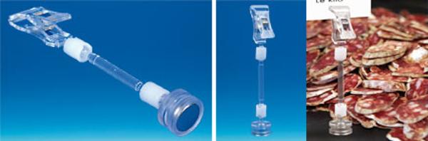 Mini pince ressort avec base aimentée tige 12 mm
