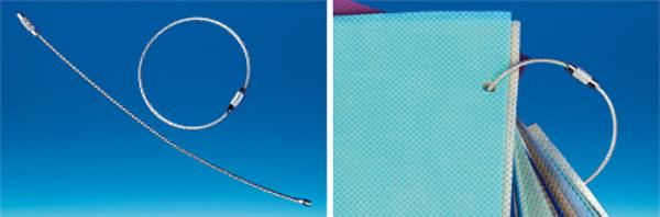 Anneau métal bracelet 150 mm