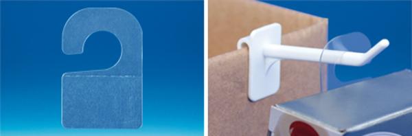HANG TAB arrondis 27 x 40 mm OUVERT