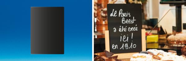 Plaque ardoise en polystyrène format A5 - 148 x 210 mm