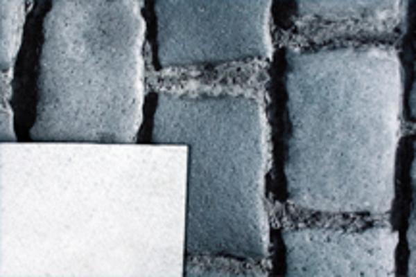 Moquette Carfloor® 400 N "Pavés gris" 150 cm x 10 m